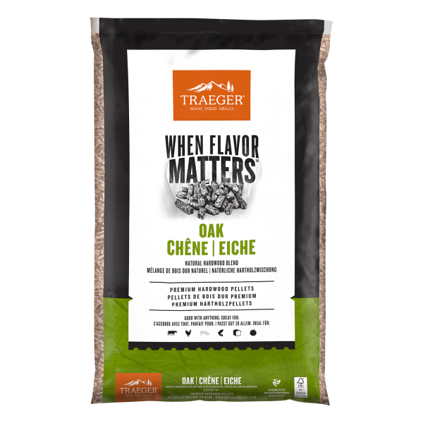 Traeger eiken BBQ hout pellets