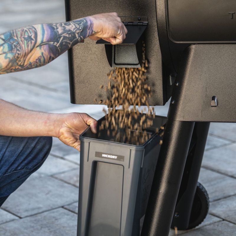 Traeger pellet box StayDRY