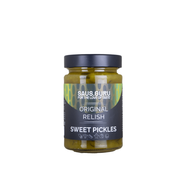Saus.guru original relish – sweet pickles