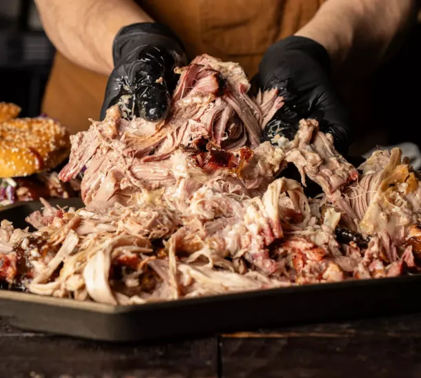 Broodje pulled pork