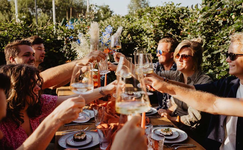 Sfeervolle BBQ bruiloft