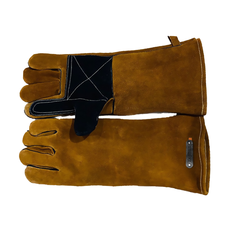 Xapron leren bbq handschoenen