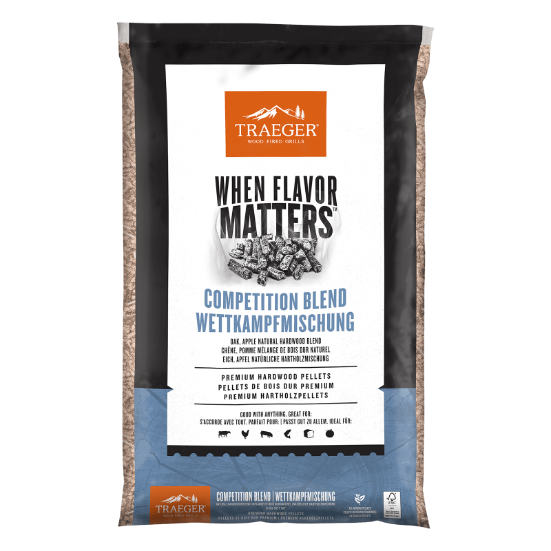 Traeger competition BBQ hout pellets