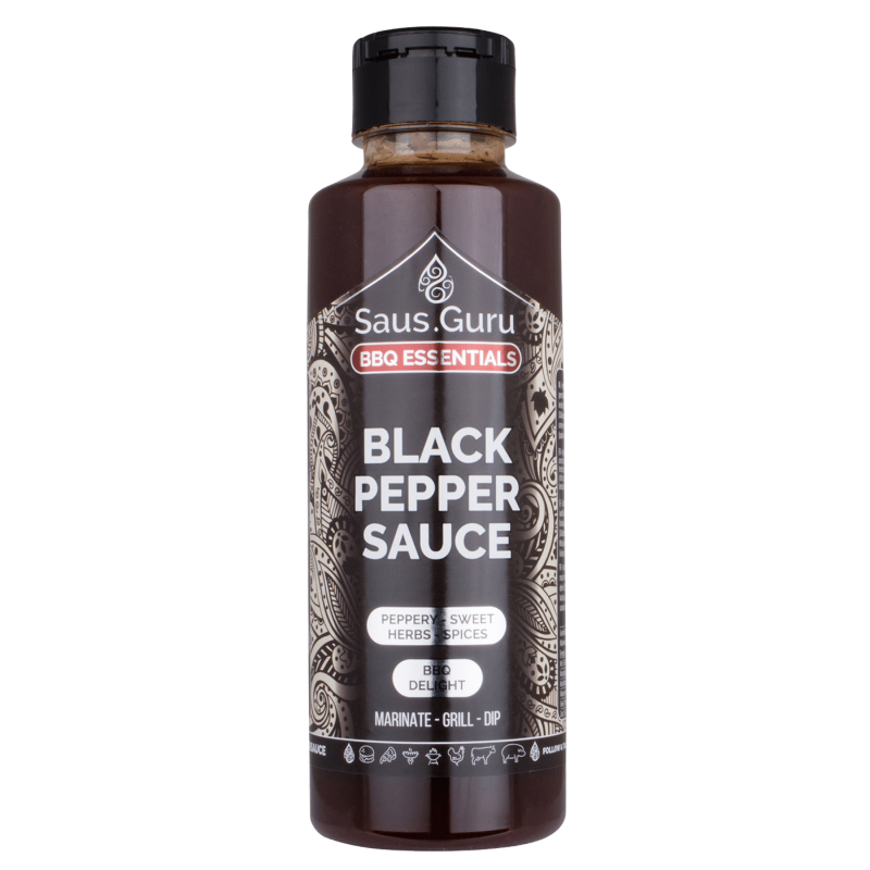 Saus.guru Black Pepper – BBQ Sauce