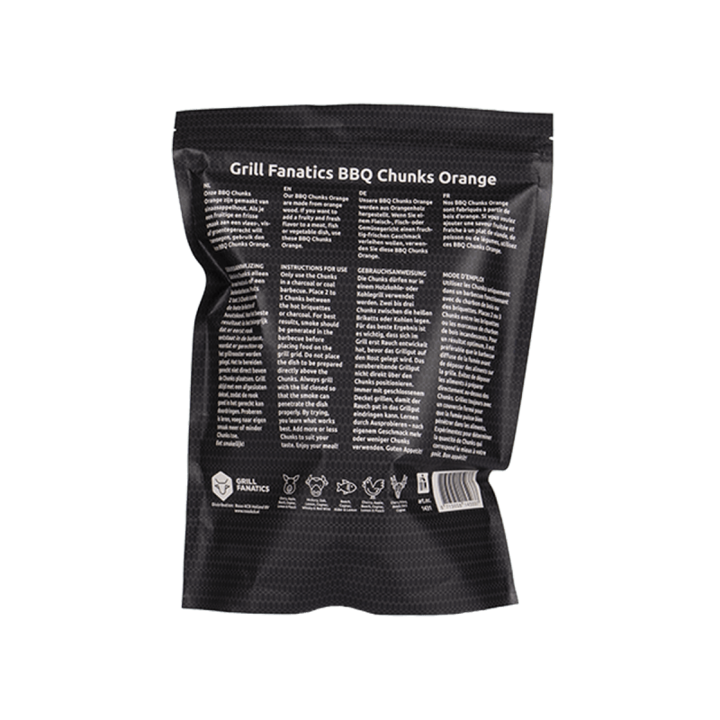 Grill Fanatics rookchunks sinaasappelhout