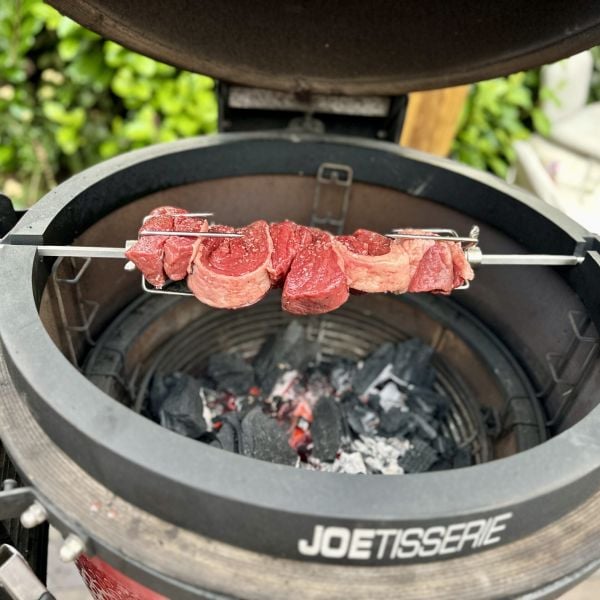 Picanha aan het spit
