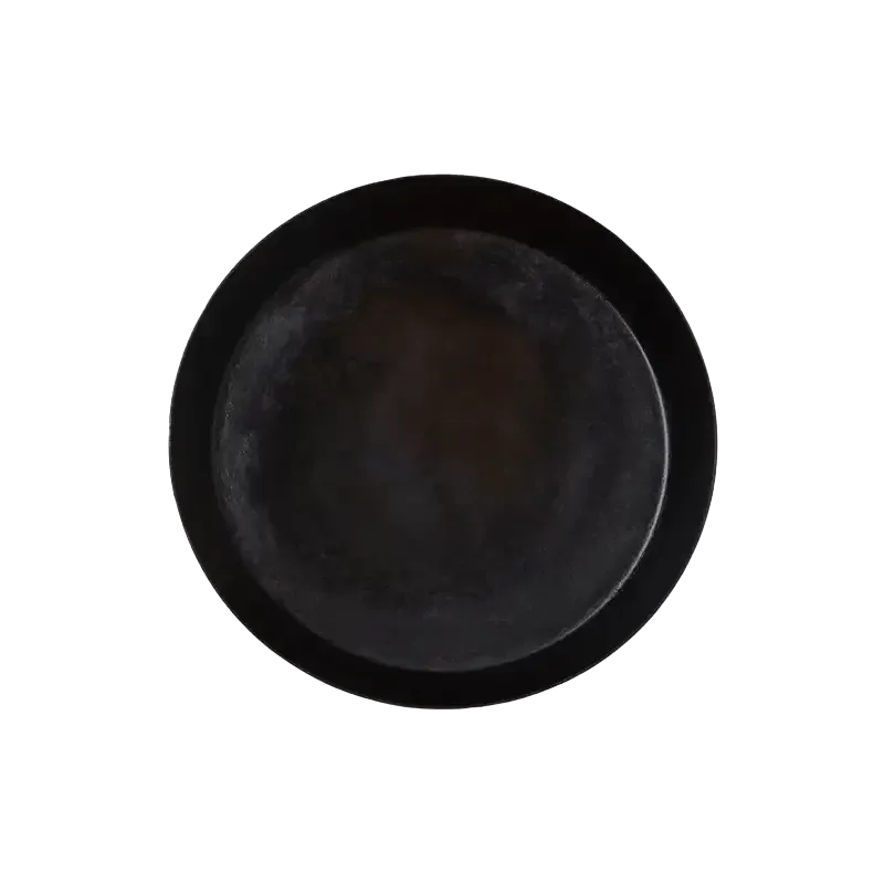 DeliVita ronde gietijzeren schaal 30 cm