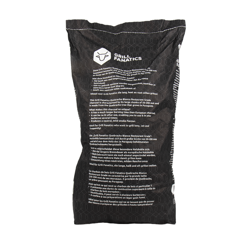Grill Fanatics White quebracho restaurant houtskool 10 kg