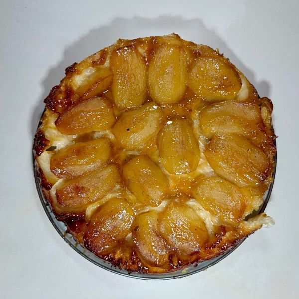 Tarte tatin uit de kamado