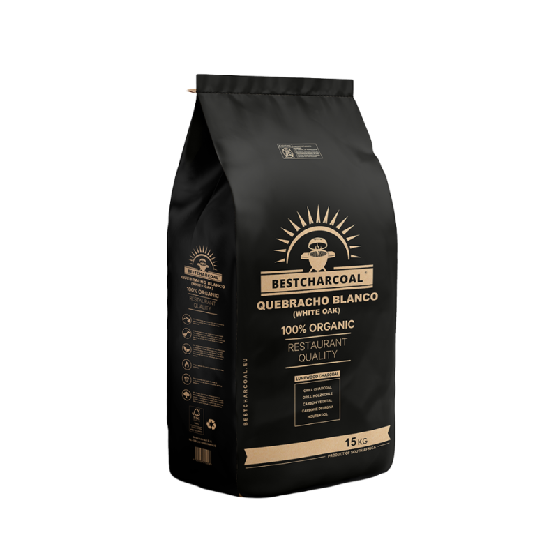 Bestcharcoal quebracho blanco houtskool – 15KG