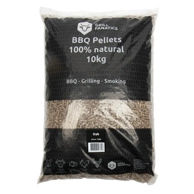 Grill Fanatics pellets eiken