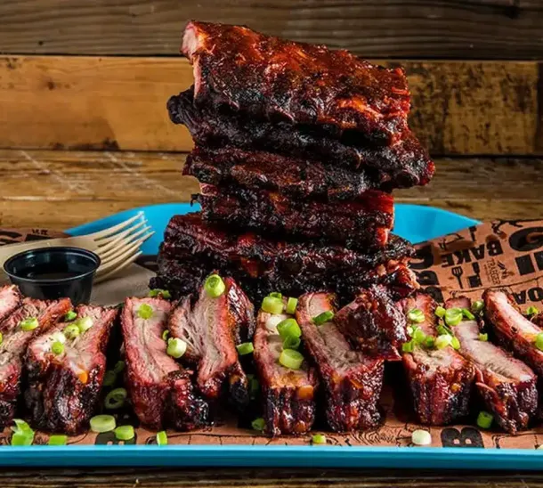 Gochujang gemarineerde spareribs