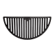 The Bastard cast iron half moon grill large