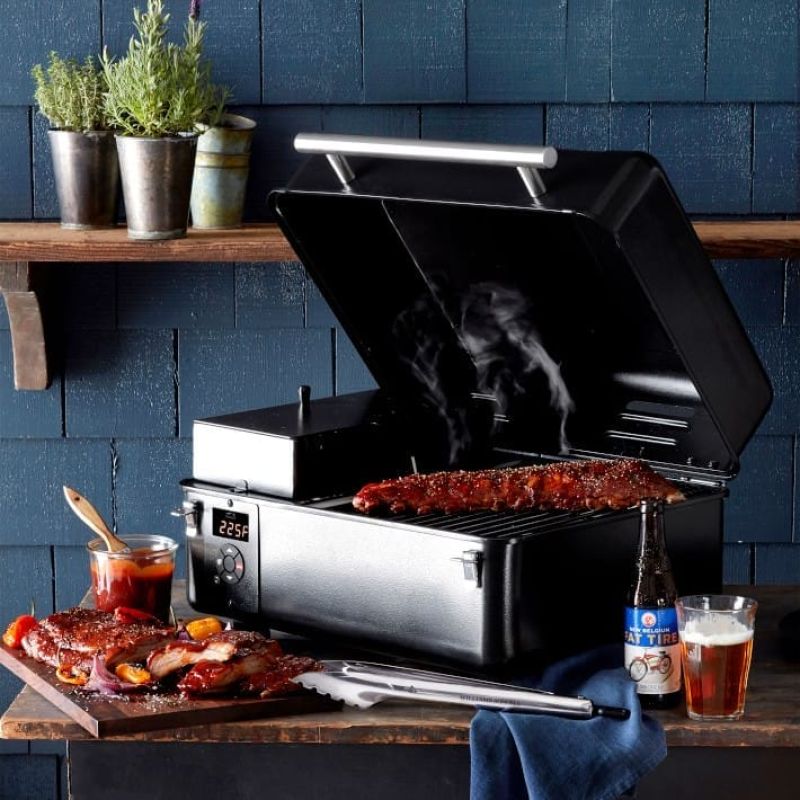 Draagbare Traeger Ranger pellet bbq