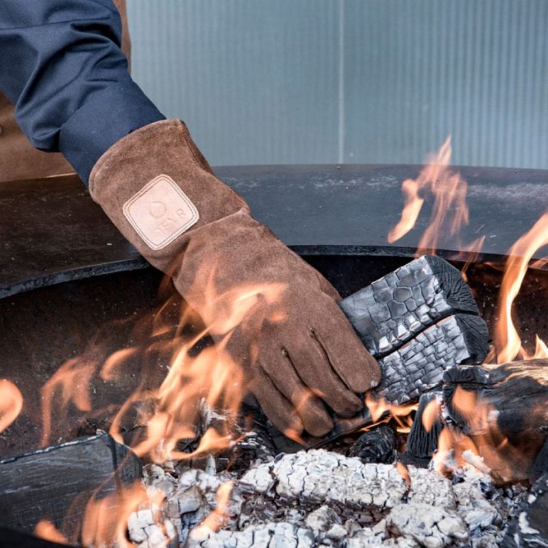 OFYR Handschoenen Bruin OFYR aansteken