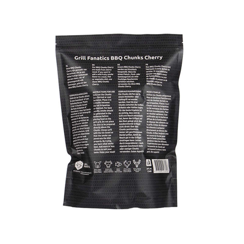 Grill Fanatics rookchunks kersenhout