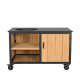 Fraaii Kamado buitenkeuken bamboe naturel storage