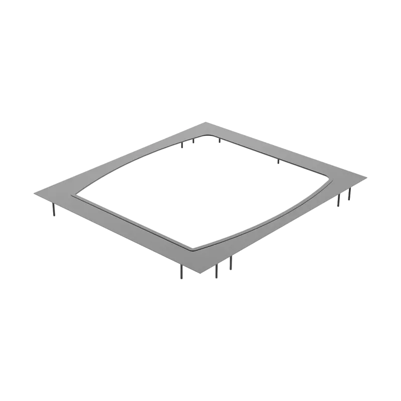 Witt Pizza trolley master topplaat voor 16” Etna Rotante