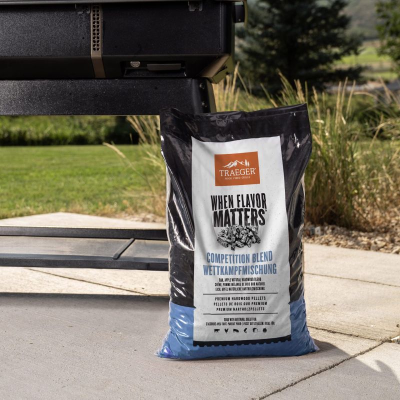 Traeger BBQ pellets Competition blend