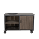 Fraaii Kamado buitenkeuken bamboe graphite storage