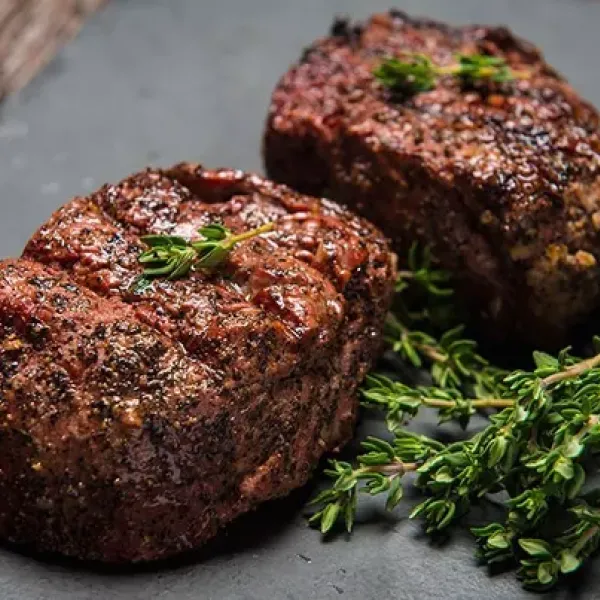 Ossenhaas van de BBQ