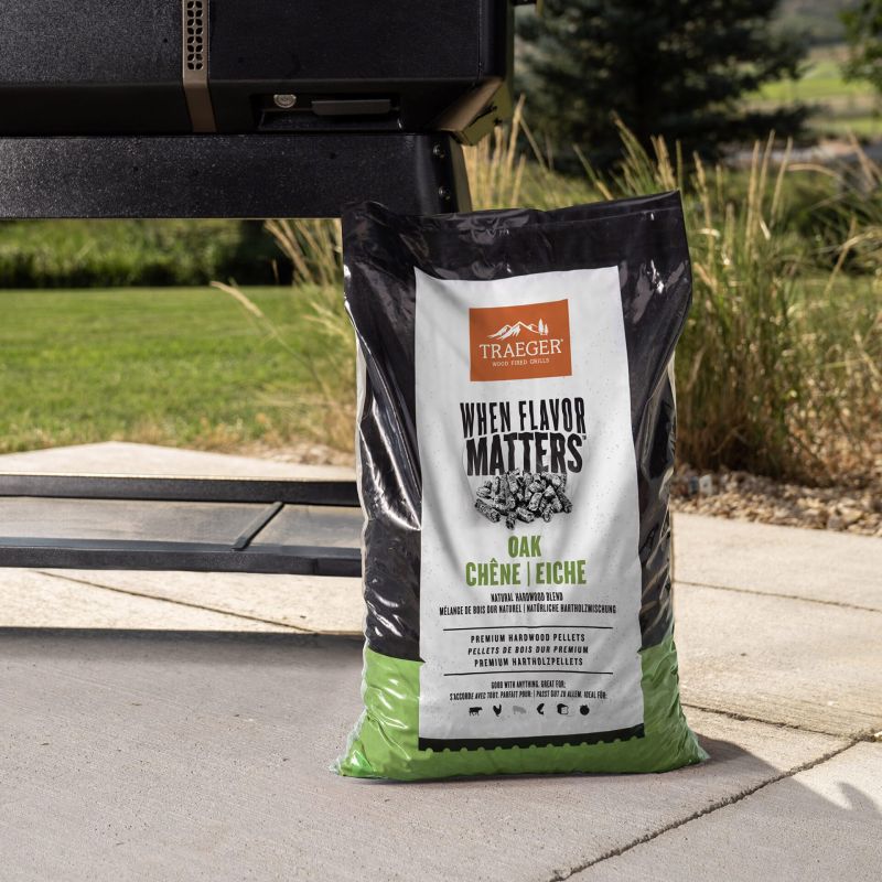 Traeger BBQ pellets eik oak