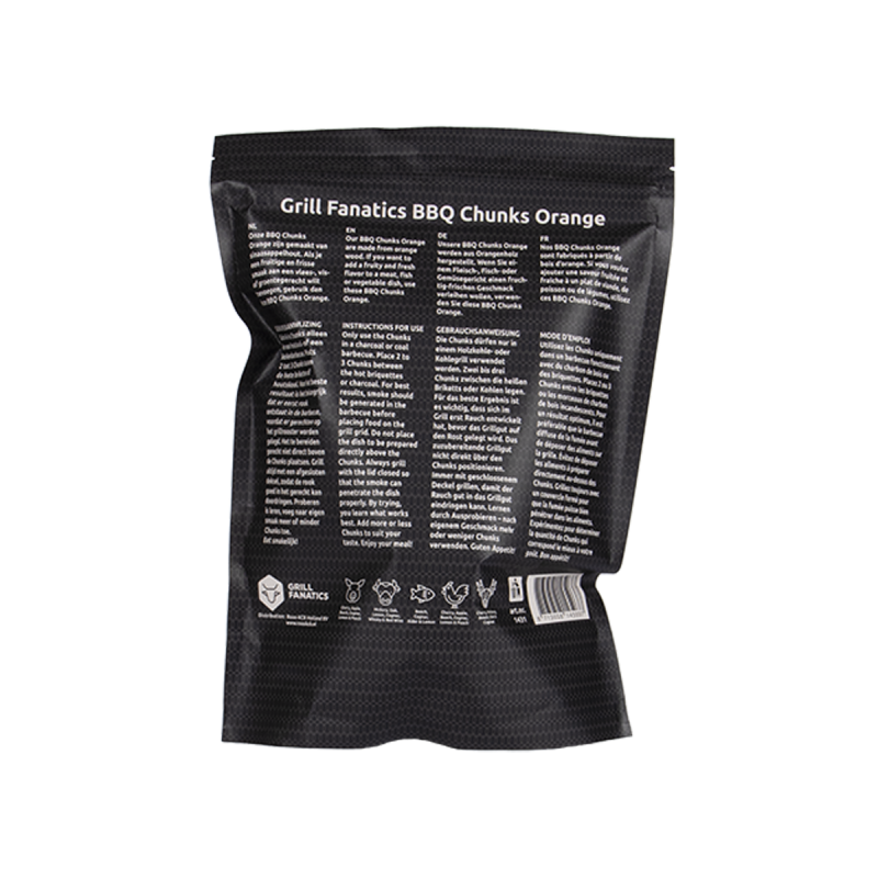 Grill Fanatics rookchunks sinaasappelhout