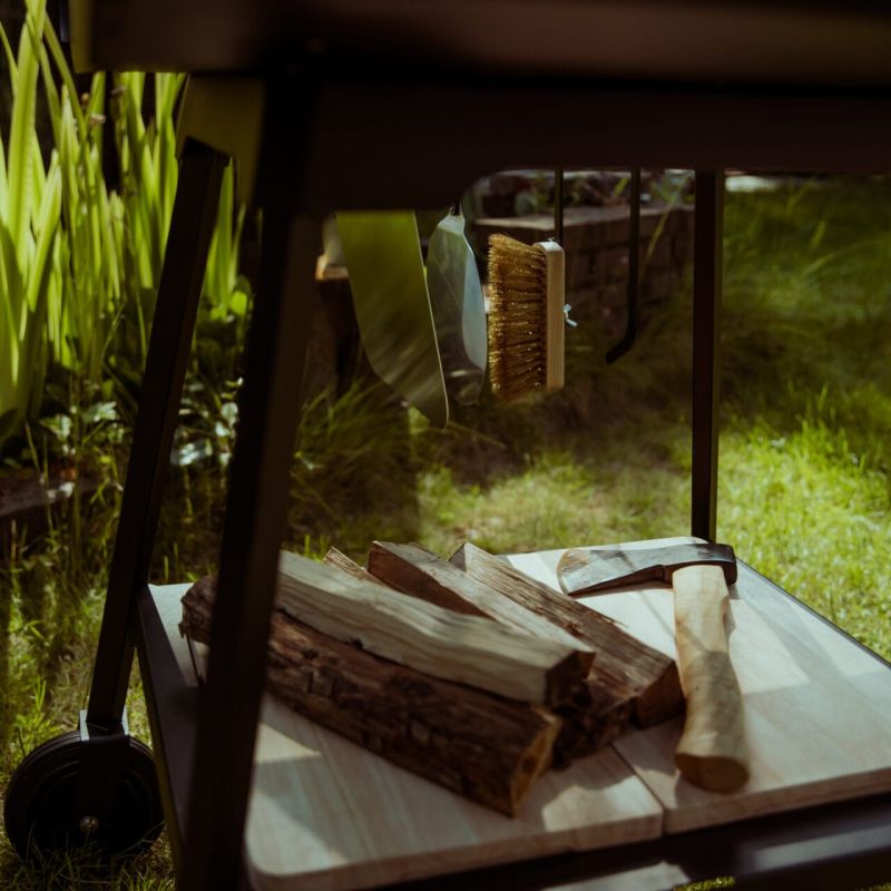 Pizza oven hout