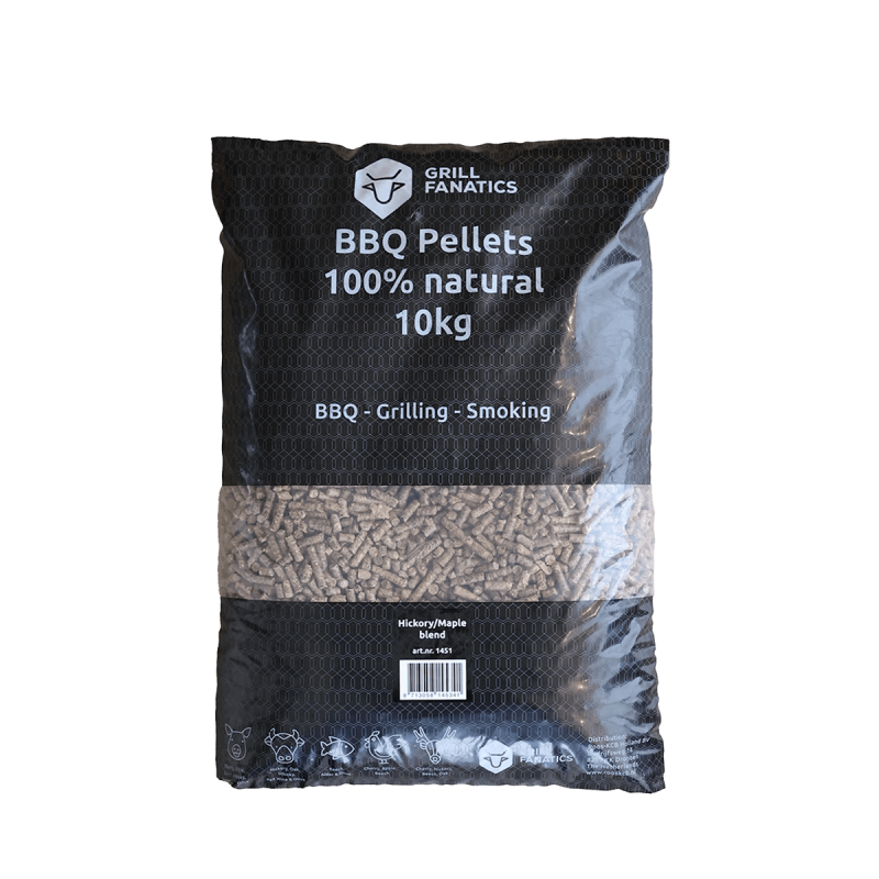 Grill Fanatics pellets hickory maple