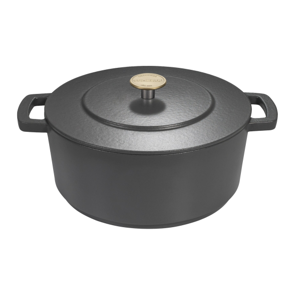 Combekk Original Dutch oven gietijzeren pan, grijs