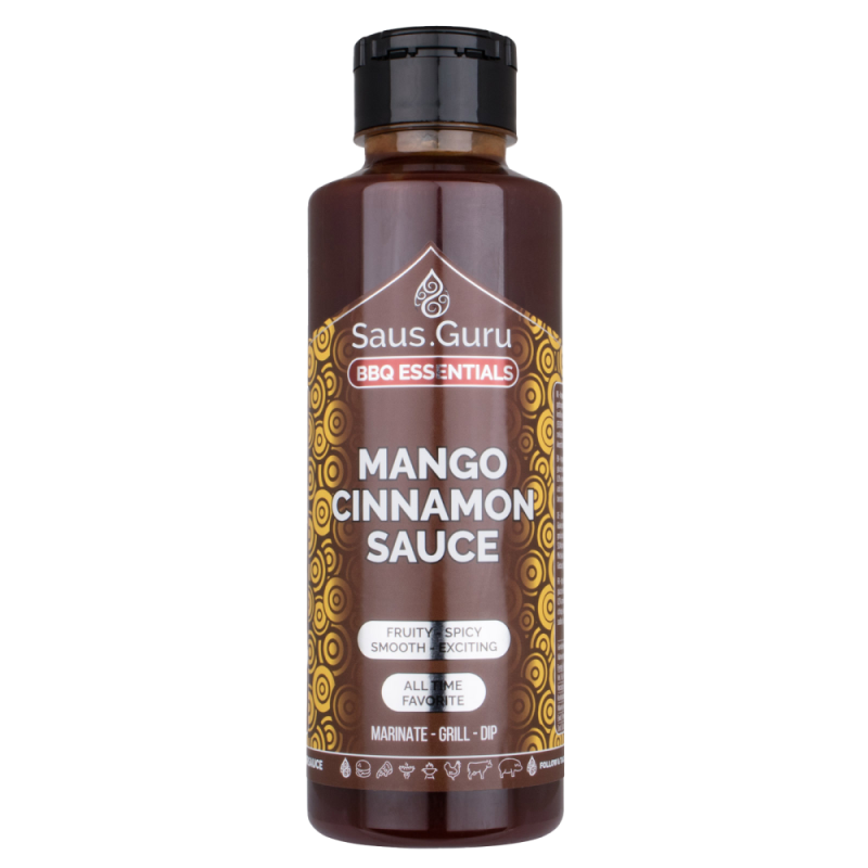 Saus.guru Mango Cinnamon BBQ saus