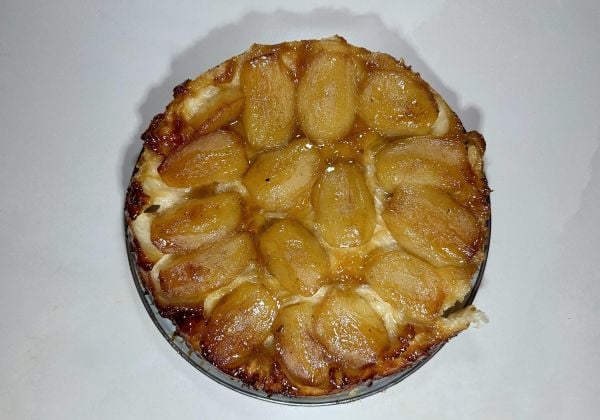 Tarte tatin uit de kamado