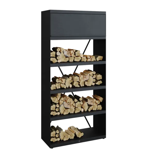 OFYR Wood Storage Black 100