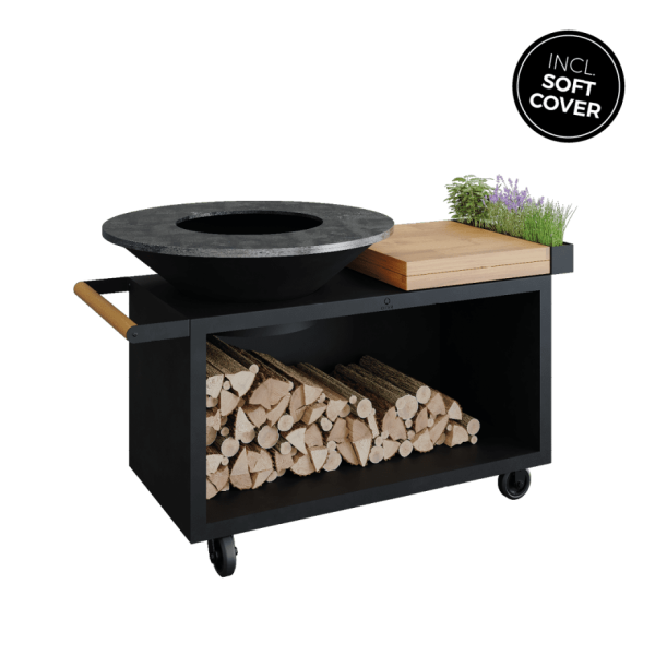 OFYR island black 100 PRO teak hout