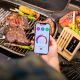 Meater block verbonden met app