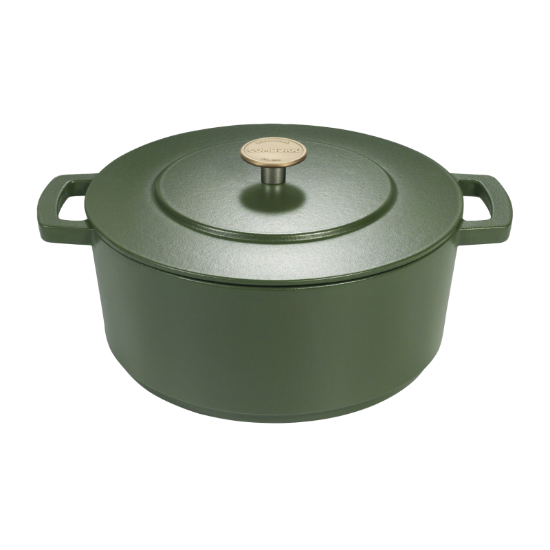 Combekk Original Dutch oven gietijzeren pan, groen