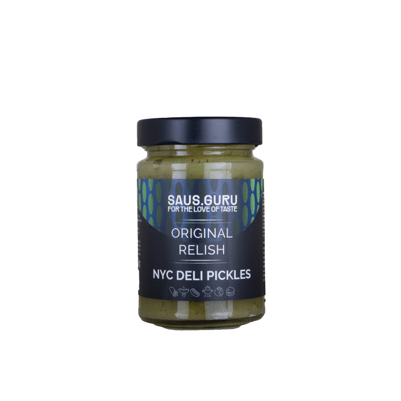 Saus.guru NYC Deli Pickles – Original Relish