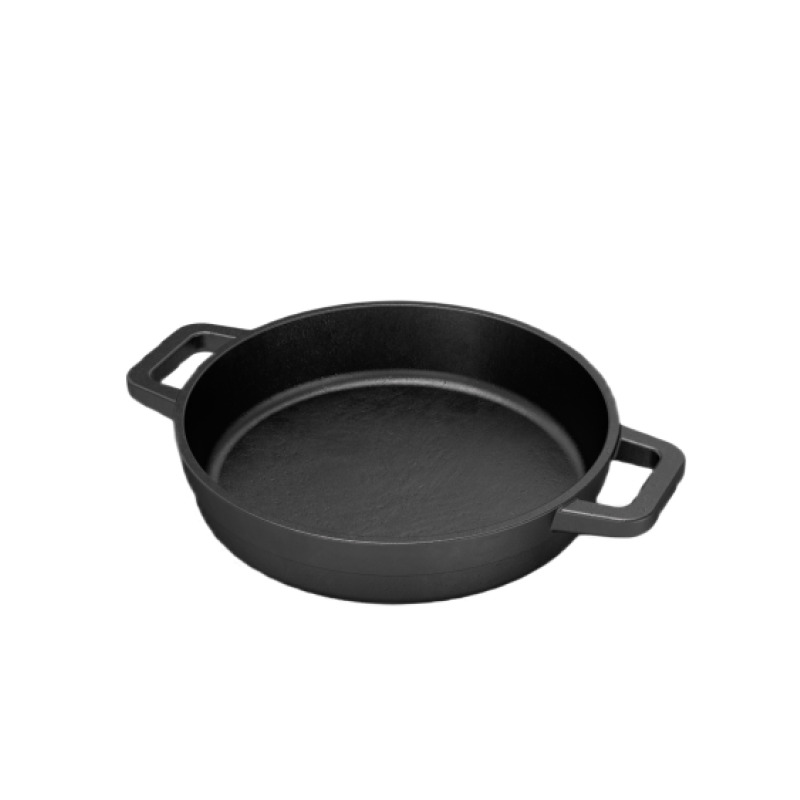The Bastard fry pan cast iron compact