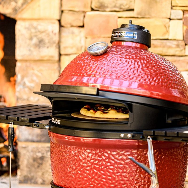 Kamado Joe Classic 1 met dojoe pizza inzet