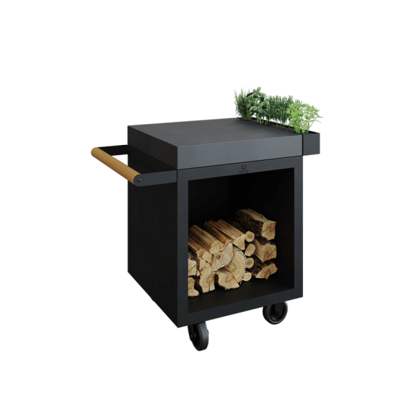 OFYR mise en place table black 65 PRO donker grijs keramiek