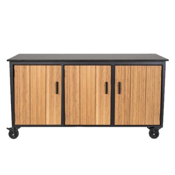 Fraaii mise en place tafel bamboe teak oil inferno