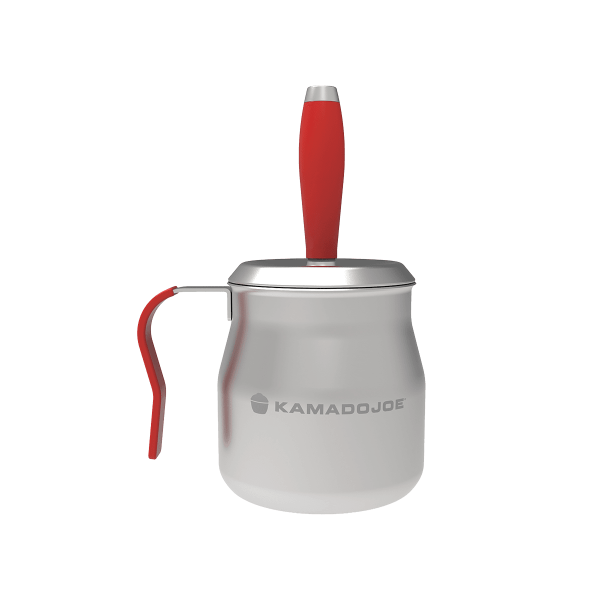 Kamado Joe basting pot met brush