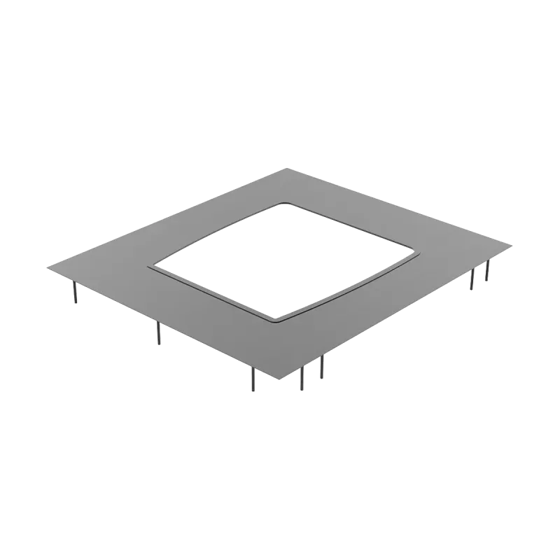 Witt Pizza trolley master topplaat voor 13″ Piccolo