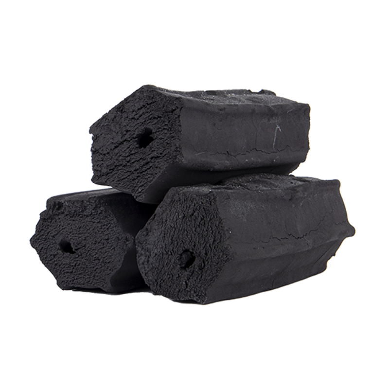 Grill Fanatics hexagon rijstkaf briketten