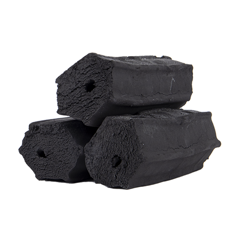 Grill Fanatics hexagon rijstkaf briketten