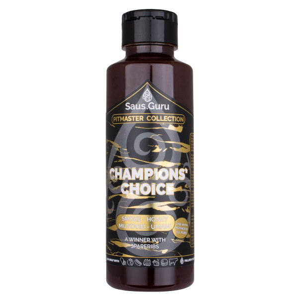 Saus.guru Champions Choice – Pitmaster sauce – 500ml