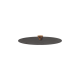 OFYR doofdeksel zwart 85 (Ø 50 cm)