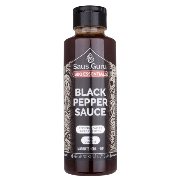 Saus.guru Black Pepper – BBQ Sauce