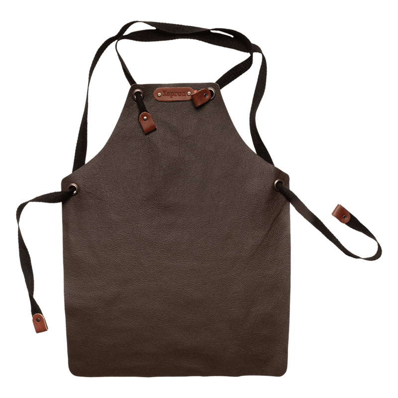 Xapron leren kinderschort met naam