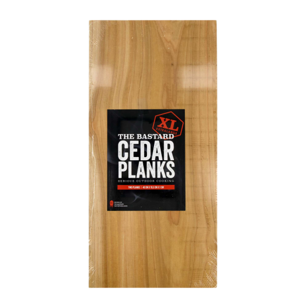 The Bastard smoke plank red cedar 40×20 cm (2 stuks)